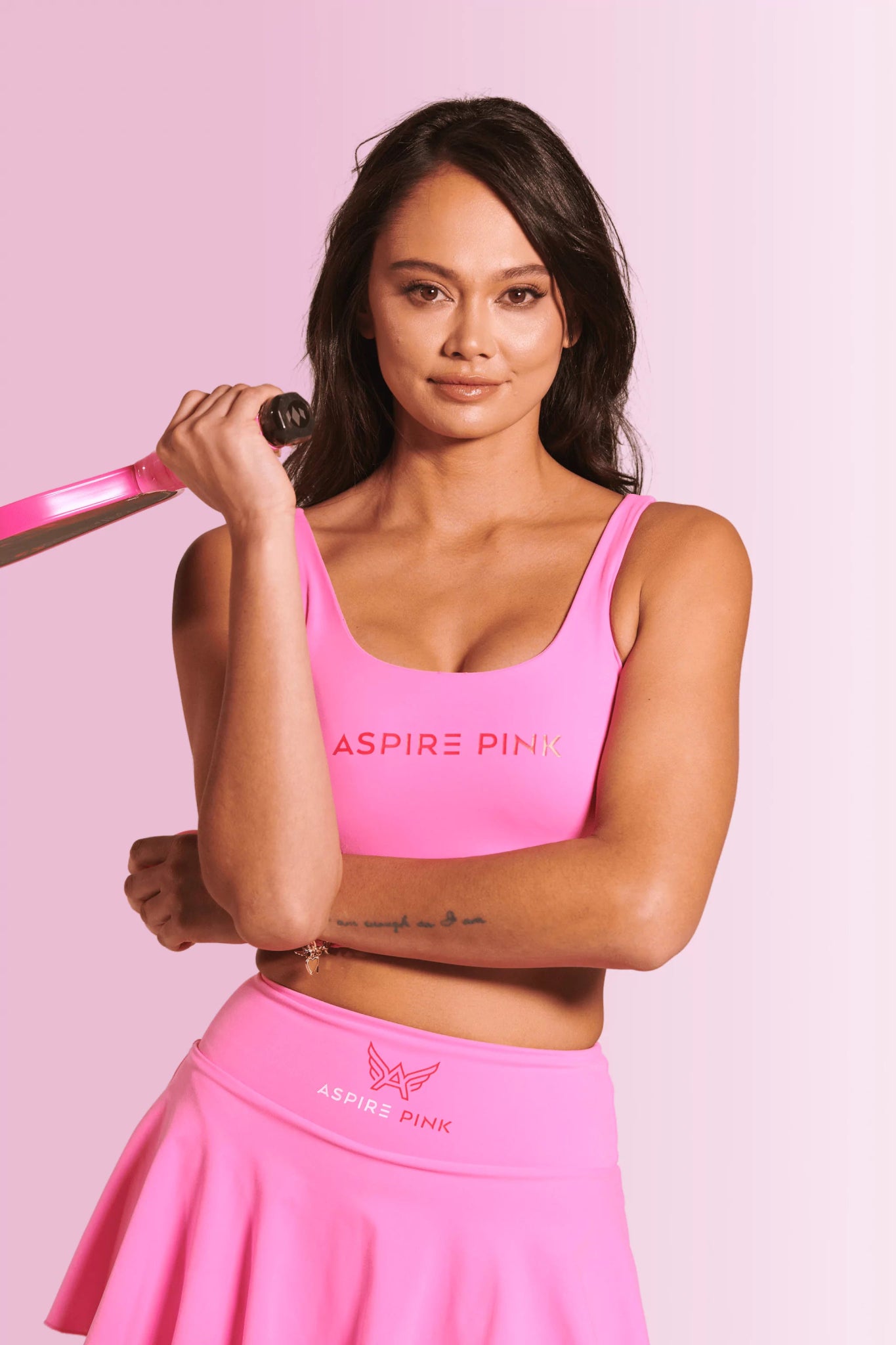 Aspire Sports Bra - Cosmetic Pink