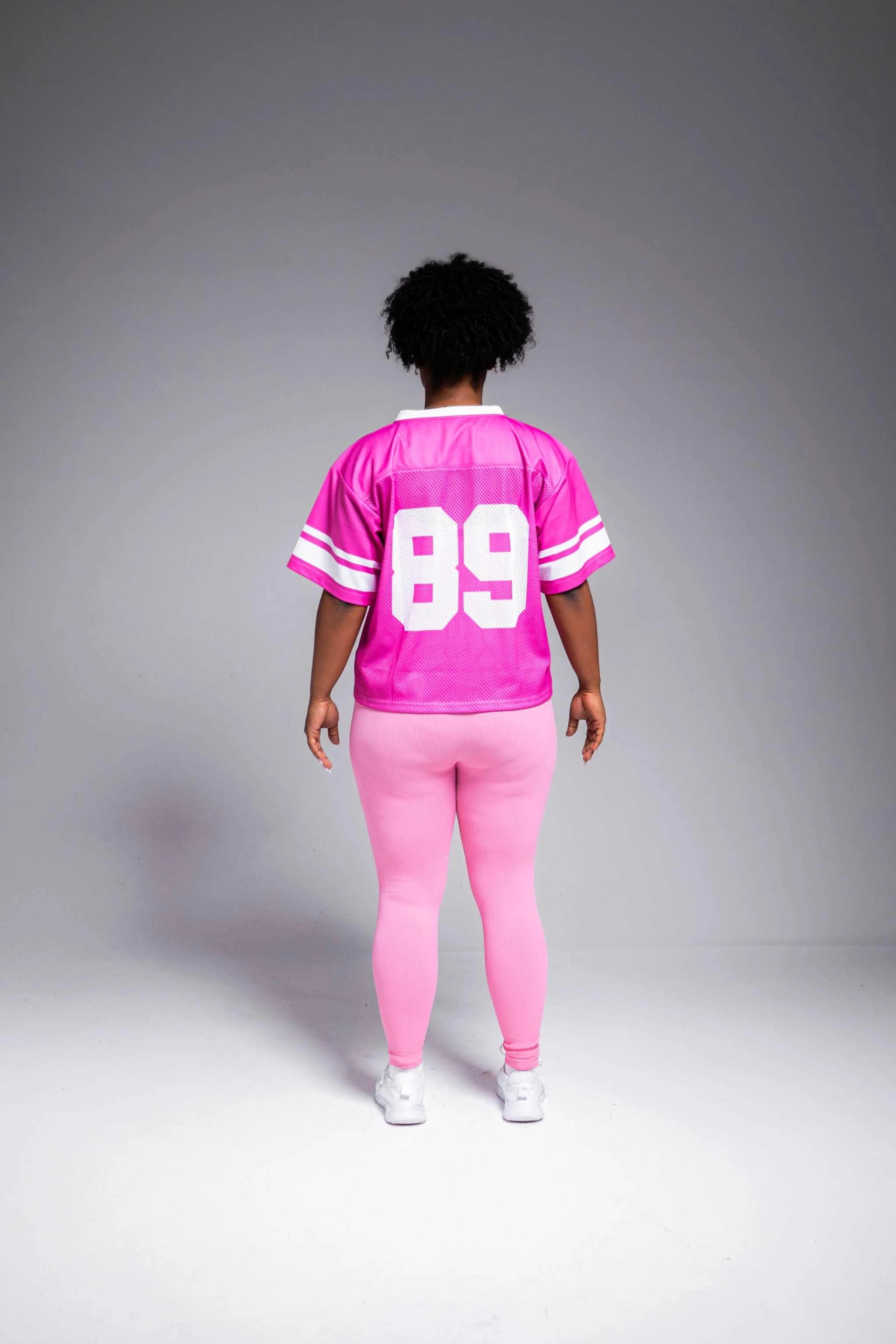Game Day Glow™ Mesh Football Jersey– Aspire Pink