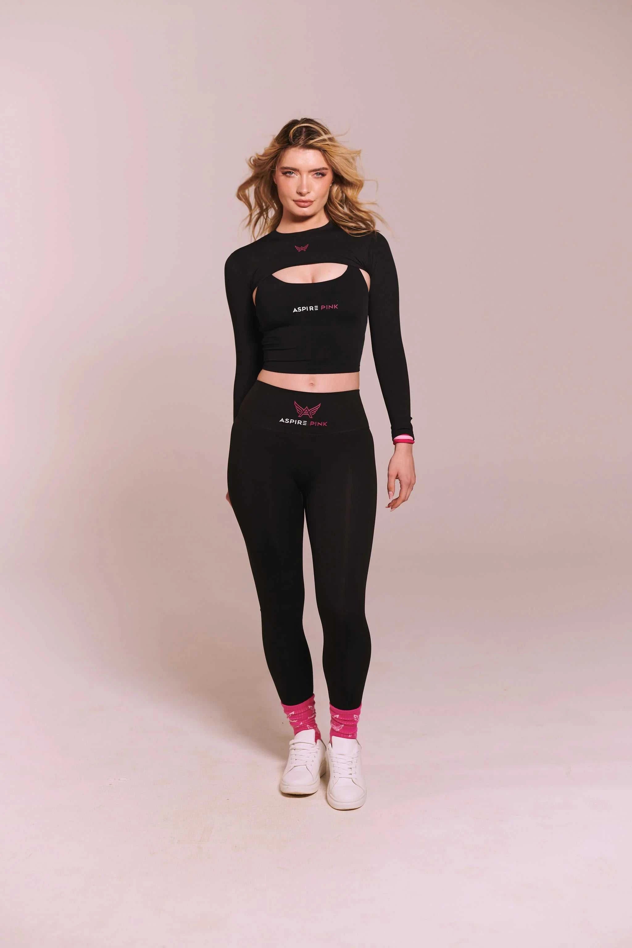 Noir SculptElite™ Leggings– Aspire Pink